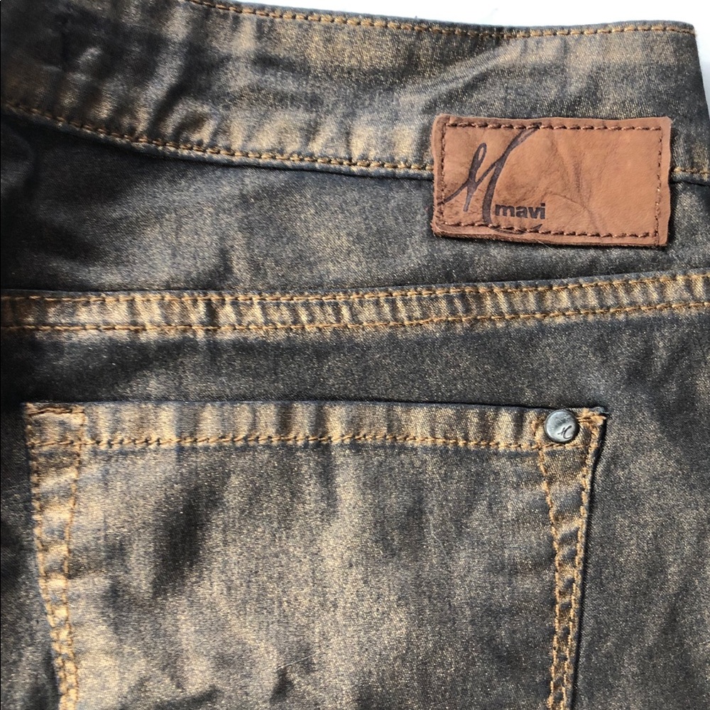 Mavi Serena Low-Rise Super Skinny 27/32 Bronze